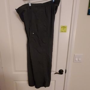 Pewter gray Cherokee Luxe scrub pants 2XL